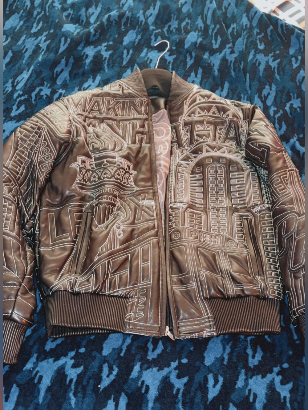 Pelle Pelle NYC Boro Quilted Leather Jacket